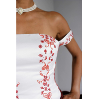 Trouwjurk "Belle Epoche". Maat 34,36,38